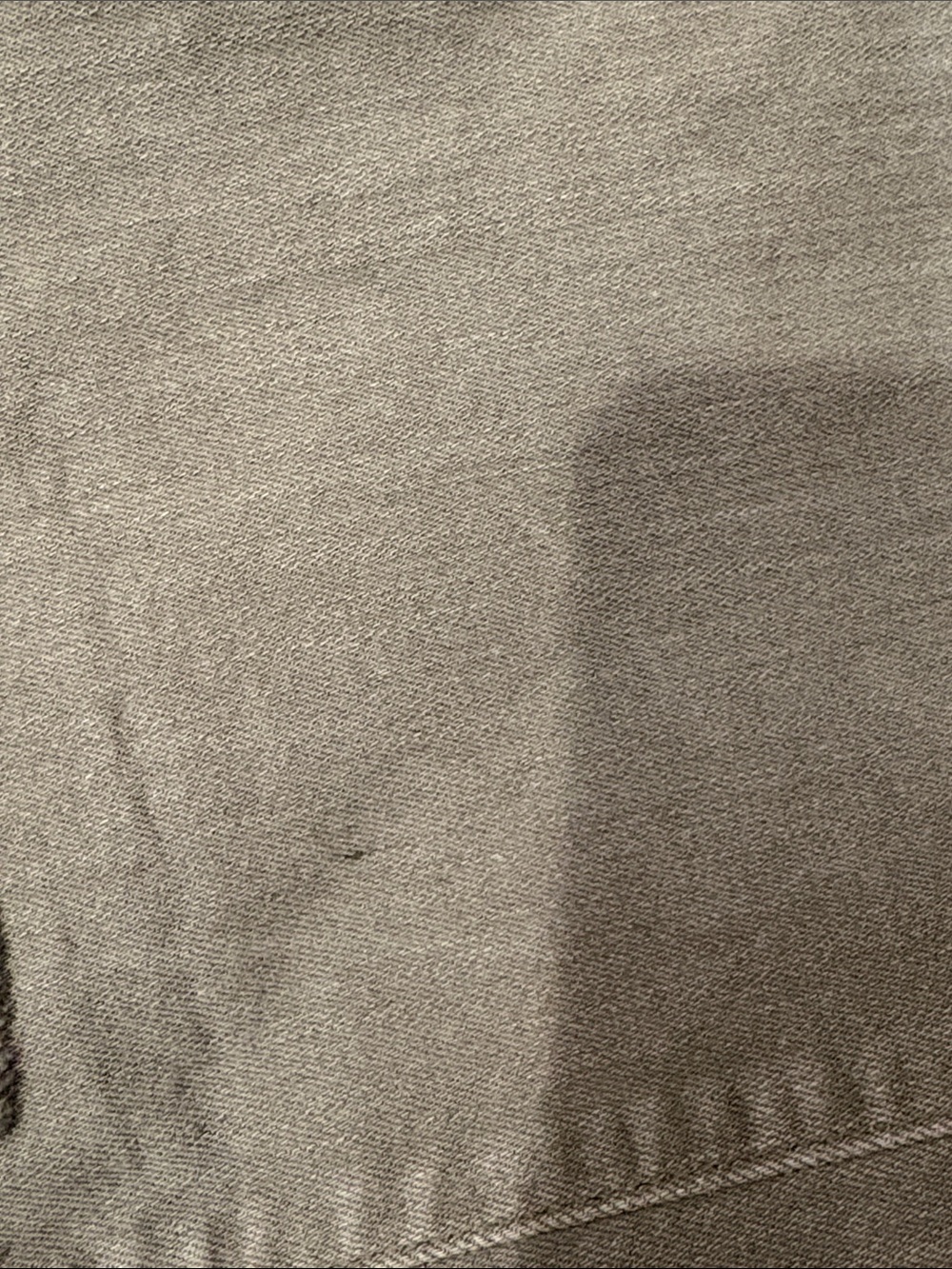 Chico's So Slimming Girlfriend Kick Flare Jeans in a khaki/olive green - Picture 5 of 11